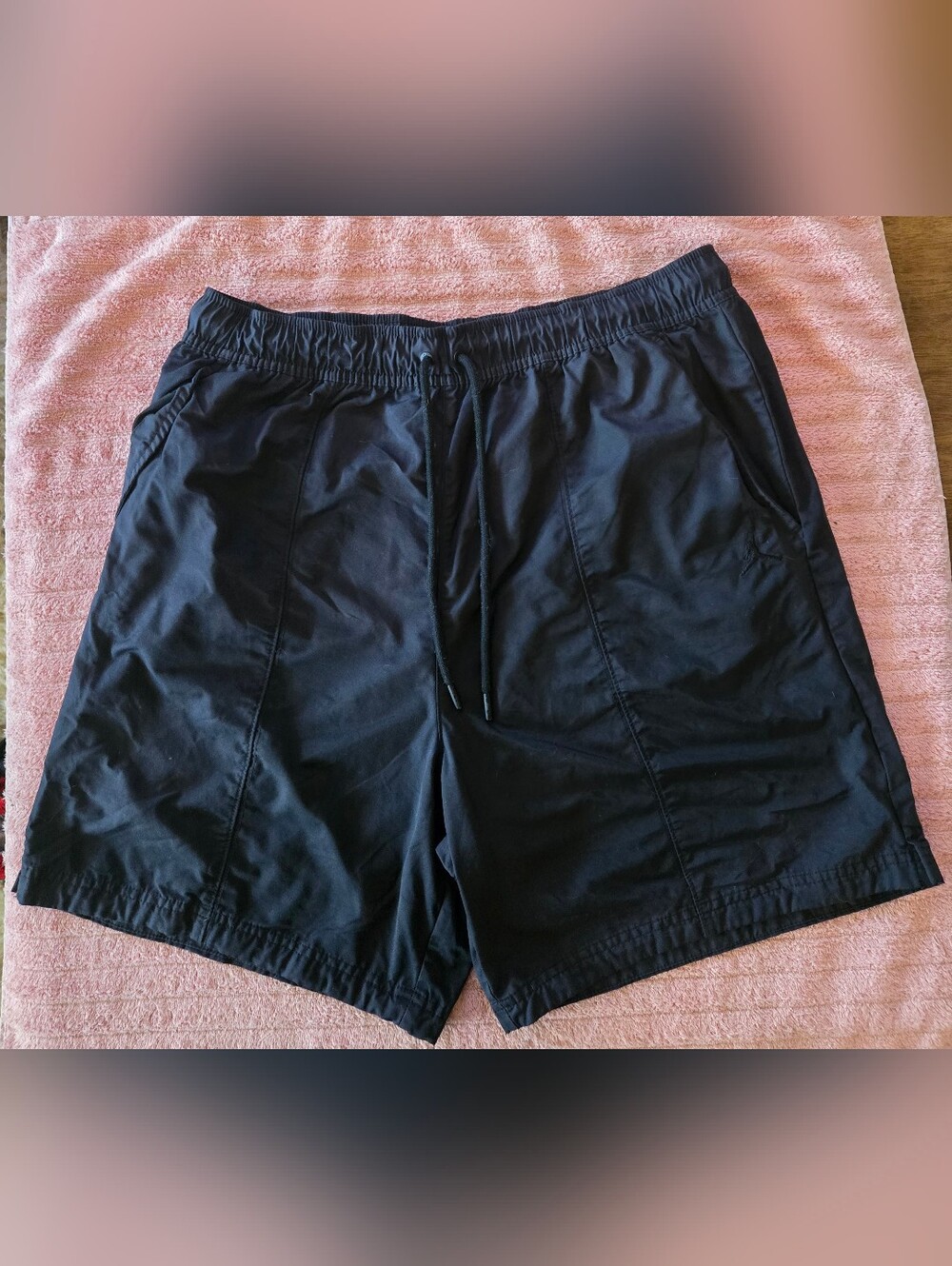 Men's Jordan Poolside Beach Vollyball Shorts Xl Black